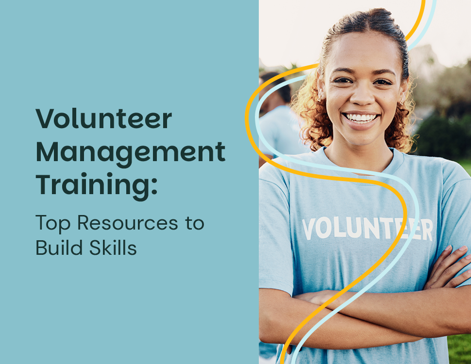 The title of the post: “Volunteer Management Training: Top Resources to Build Skills.”