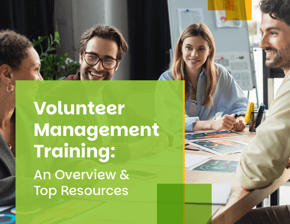 The title of the post: “Volunteer Management Training: An Overview & Top Resources.”