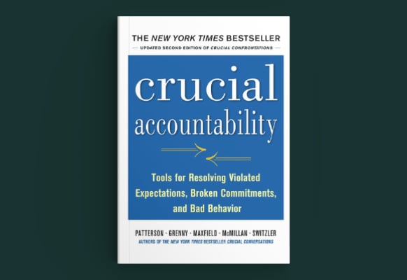 Book Bites Octubre 2025: Crucial Accountability: Herramientas para resolver las expectativas incumplidas, los compromisos rotos y el mal comportamiento
